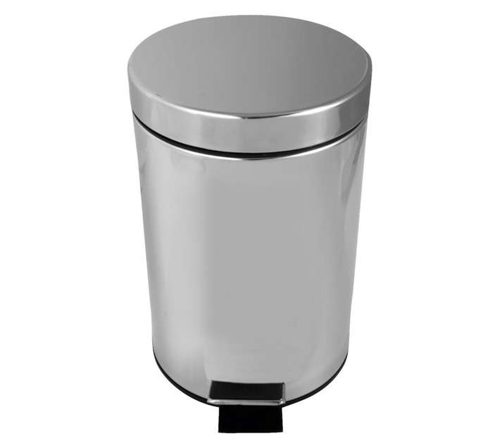 Wildberry Pedal Bin - Silver (3L)