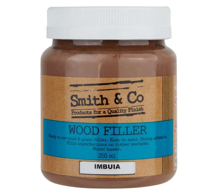 Smith and Co Wood Filler - Imbuia (250ml)