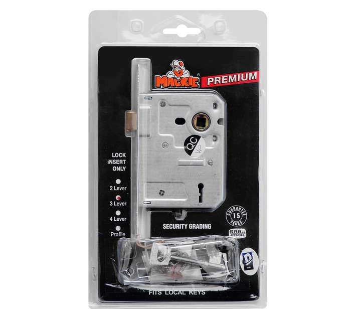 Mackie 3 Lever Lock Chrome Plated