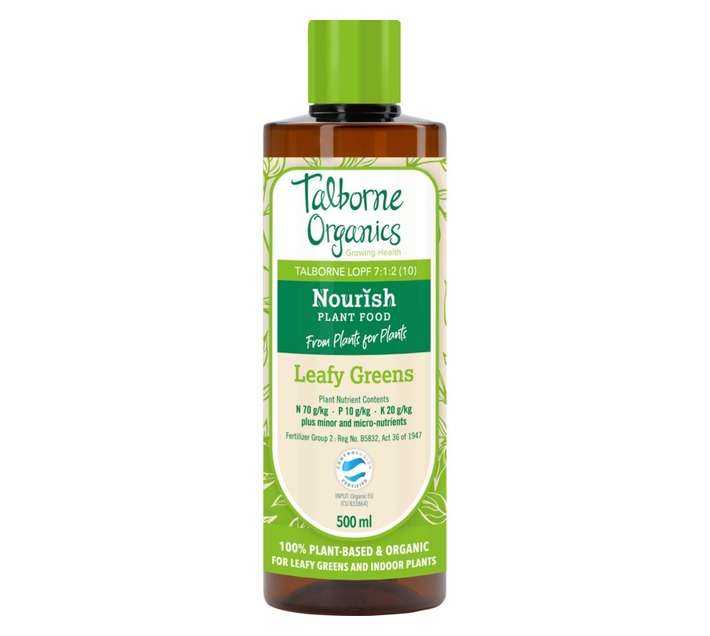 Talborne Organics 7:1:2 (10) Nourish Liquid Plant Food (500ml)