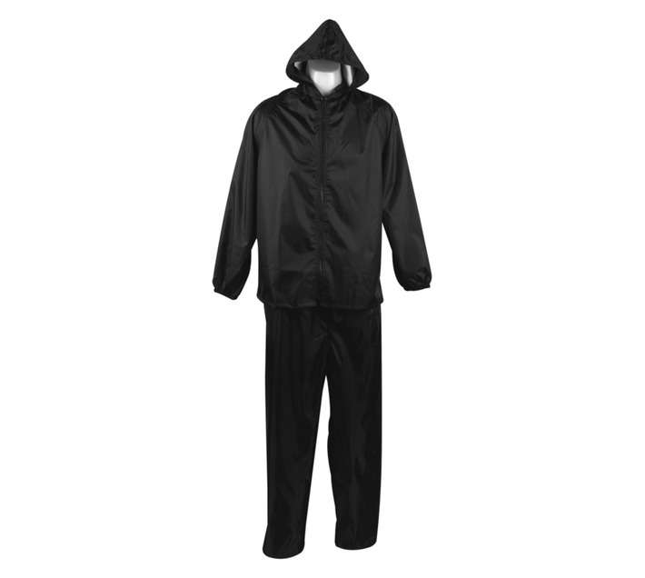 Beck Rubberised Contract Rainsuit - Black (Extra L)