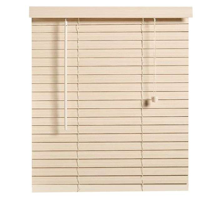 DH 50mm Fauxwood Venetian Blind - Limewash (600 x 1600mm)