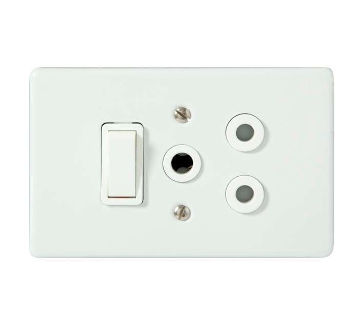 Crabtree Complete Vertical Socket (4x2)