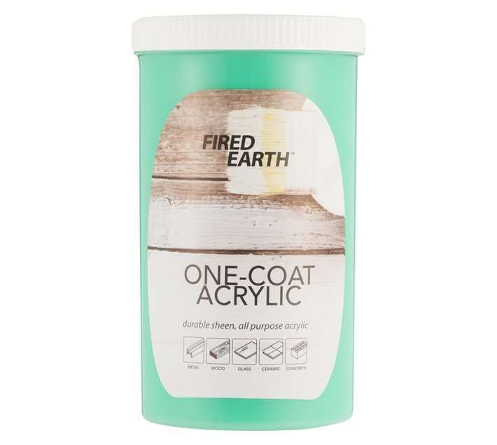 Fired Earth One Coat Paint - Aquamarine (1L)