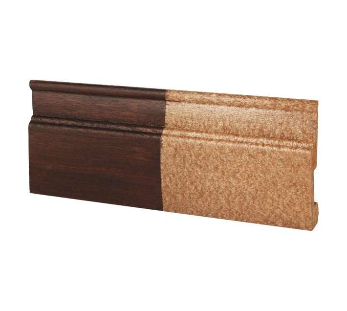Isowall 2 x Art Deco Large Skirtings - Meranti (2500 x 120 x 20mm)