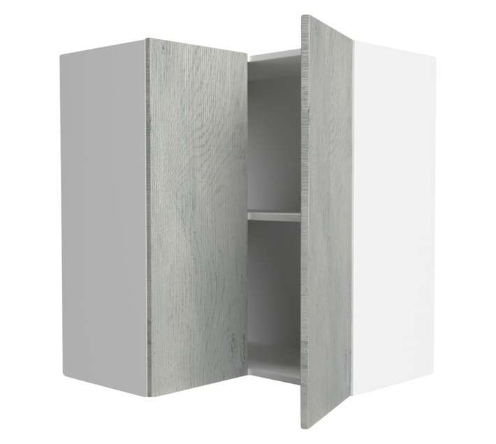 Home and Kitchen Melamine Top Corner Cabinet Unit - Lockeport (600 x 300 x 720mm)