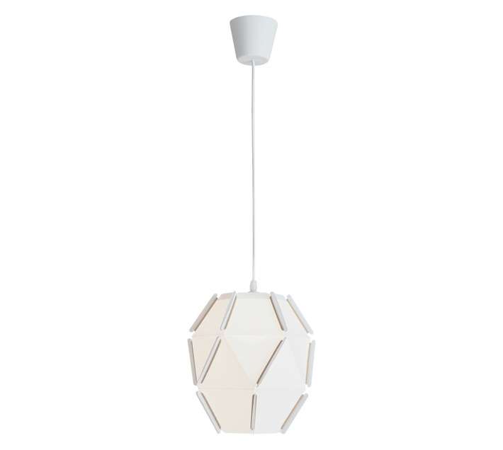 Bright Star Lighting Cacoon Pendant - White (11W)