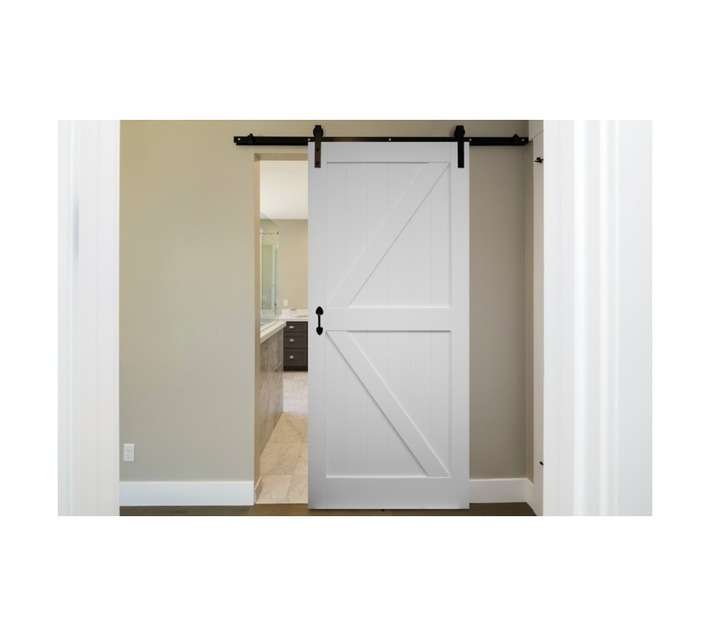 Dortello Easton Cottage Barn Door - White (2100 x 920 x 40mm)