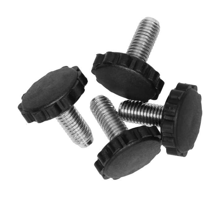 RJK 4 x Ribbed Adjustable Feet (10 x 25mm)