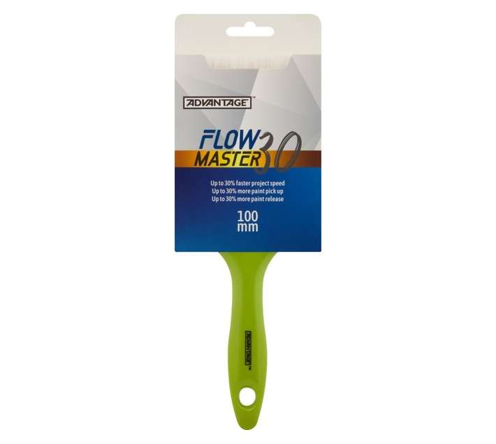 Advantage Flow Master 30 Paint Brush - Green (100mm)