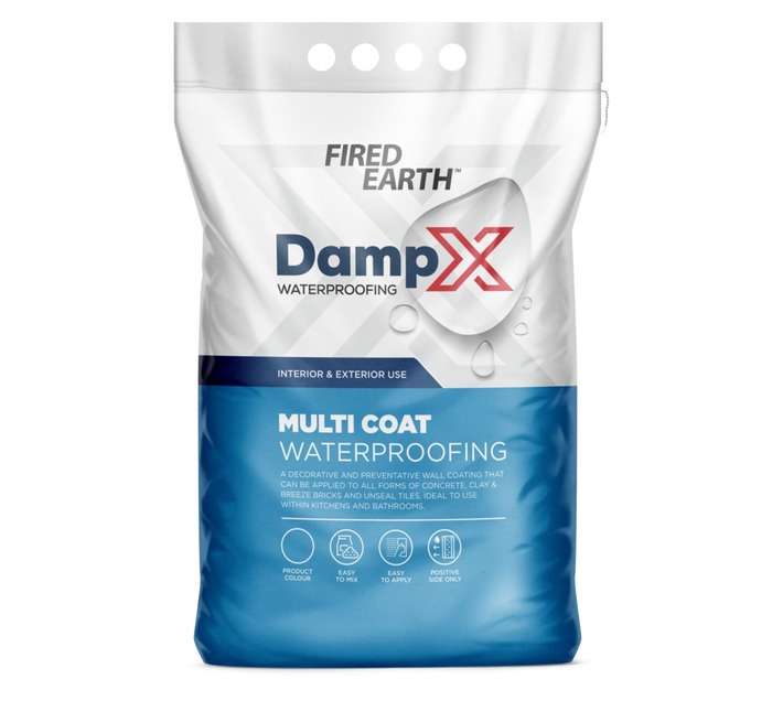 Fired Earth DampX Multi Coat - Charcoal (10kg)