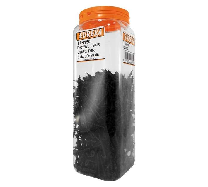 Eureka 650 x Coarse Drywall Screws (3.5 x 30mm)