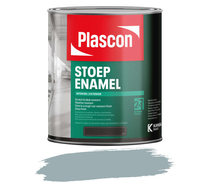 Plascon Stoep Enamel - Navy Light Grey (1L)