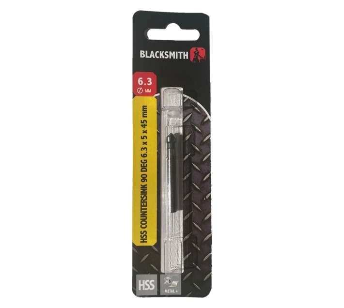 Blacksmith HSS 90 Degree Counter Sink Drill Bit (45 x 5 x 6.3mm)