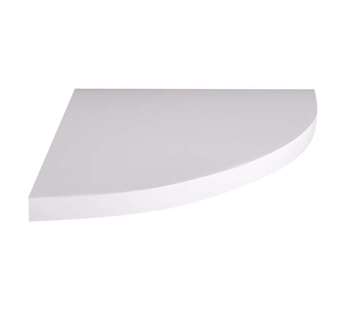 Shelfmate Corner Pine Shelf - White (280 x 280 x 200mm)