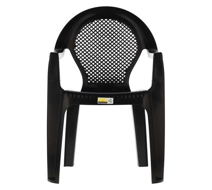 Gold Sun Ebony Midback Chair - Black