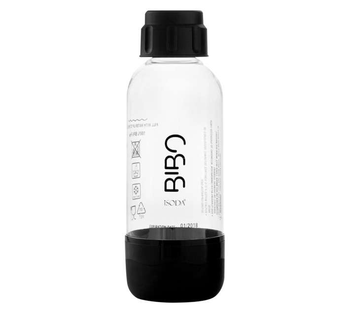 Bibo BFPB5001 Fizz Bottle - Black (500ml)