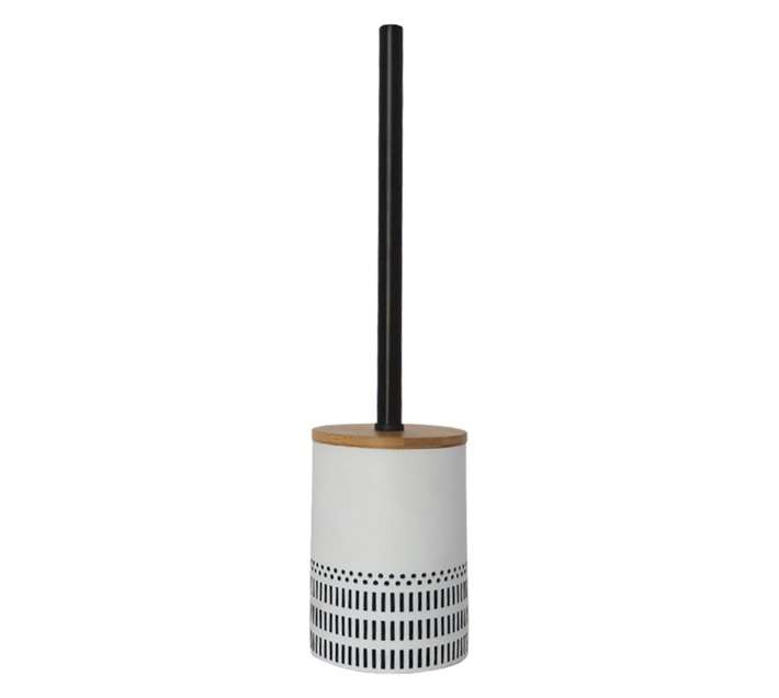 Lusso Toilet Brush - White (97 x 128 x 400mm)