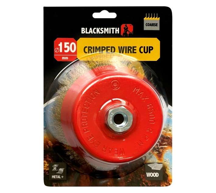 Blacksmith M14 Crimped Wire Cup (140mm)