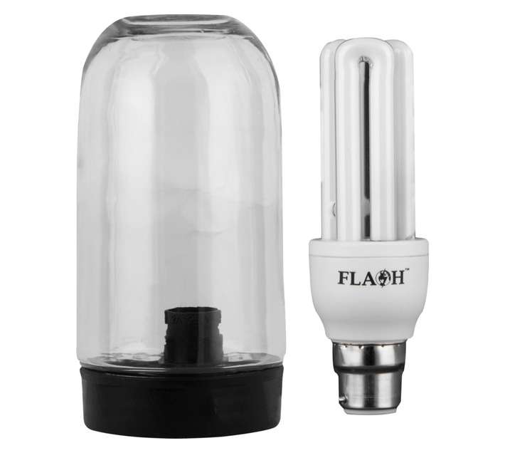 Proton Jam Jar Ceiling Light and BC Lamp (100W)