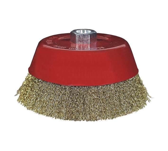 Tork Craft TCW CR15014 Crimped M14 Wire Cup Brush (150mm)