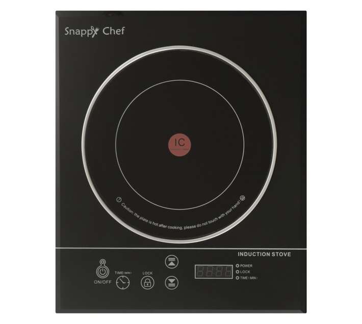 Snappy Chef Induction Hob (405 x 340 x 80mm) Black SCS002