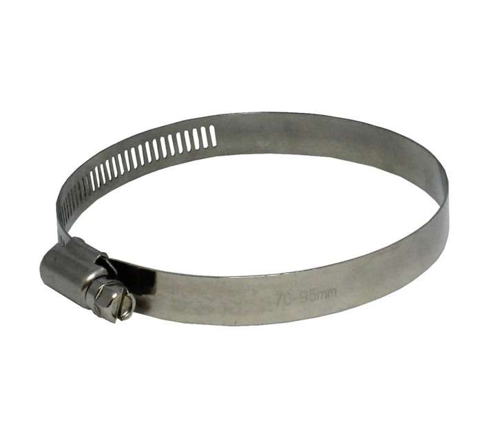 4 x Worm Drive Hose Clamps (70-95mm)