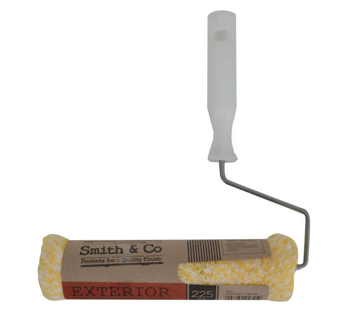 Smith and Co Exterior Paint Roller - Red (225mm)