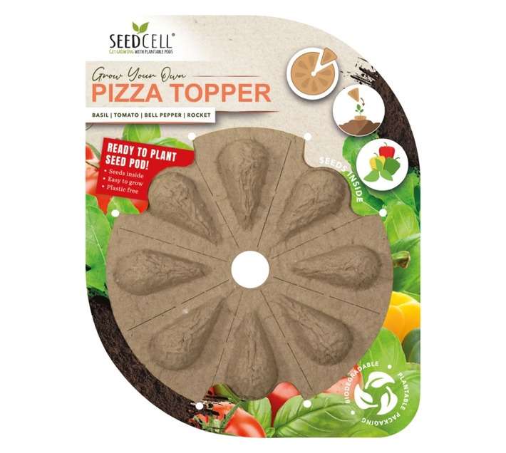 Seedcell Pizza Toppers Seed Pods (8 Pack)