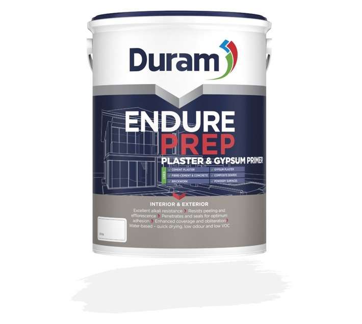Duram Endure Prep Plaster and Gypsum Primer - White (5L)