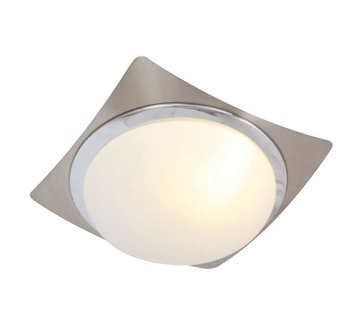 Eurolux Ceiling Fitting - Satin Chrome (235mm)