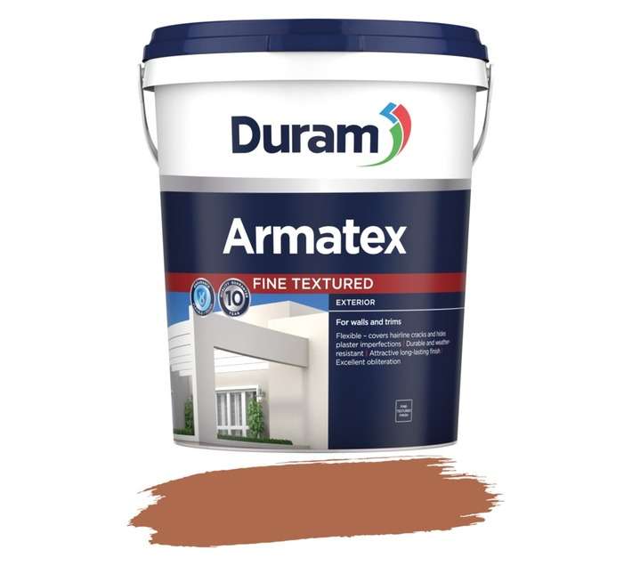 Duram Armatex Fine Textured Wall Paint - Sienna (20L)