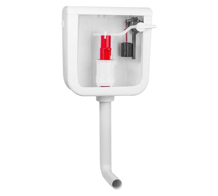 Wirquin Cistern Classic Front Flush LL SISO - White