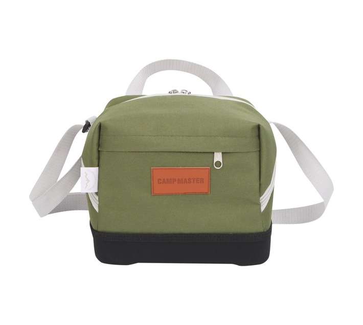 Camp Master Delux 6 Can Coller Bag - Green