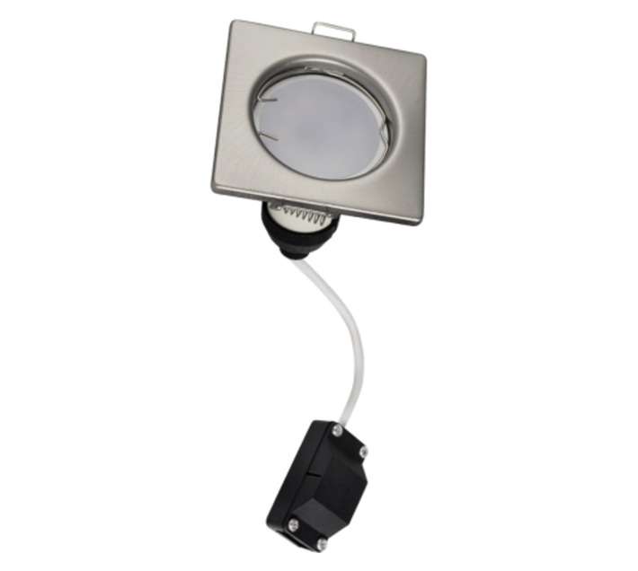 Lightworx LED GU10 Round Downlight - Polished Chrome (4w)
