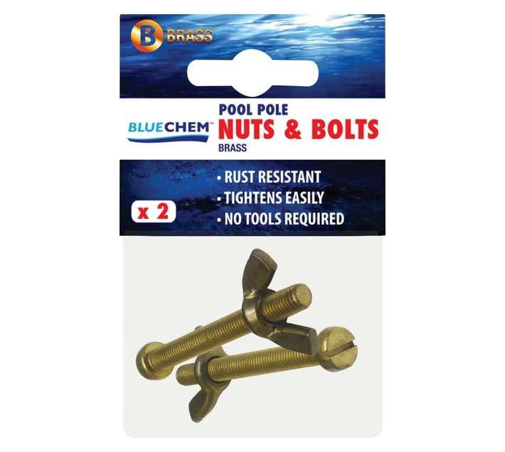 Bluechem Nut and Bolts - Brass