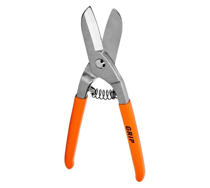 Grip 250mm Orange Tin Snips