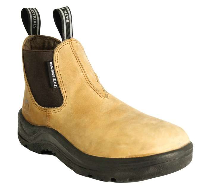 Bata Roving Raider Chelsea Work Boot - Oatmeal (Size 8)