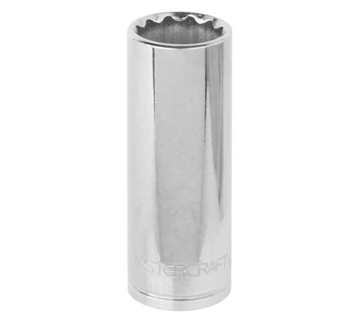 Mastercraft D/Wall Socket 3/8 Inch Dr 12 Pt - Chrome (10mm)