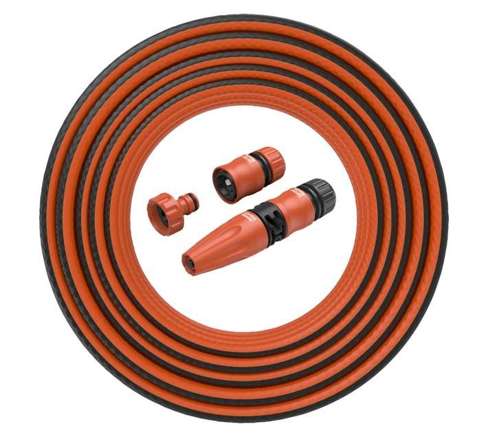 Garden Master 12-451GM Hose with Connector (15m x 12mm)