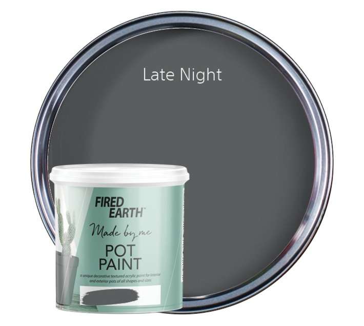 Fired Earth Pot Paint - Late Night (1L)