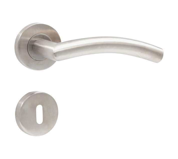 Bow Handle Lever on Rose Plate