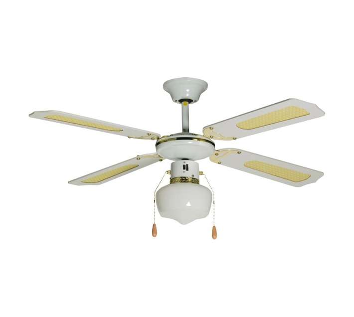 Ideal 42099A 1 Light Ceiling Fan - White (1050mm)