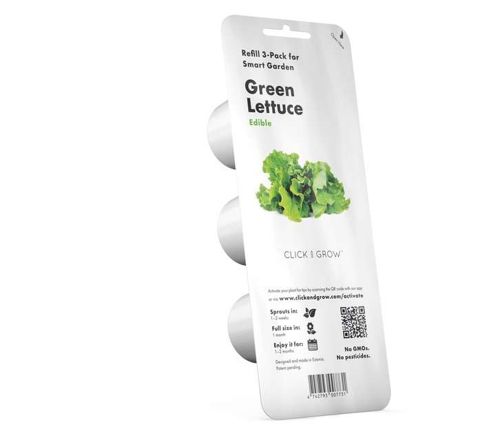 Click and Grow 3 x Green Lettuce Plant Pods
