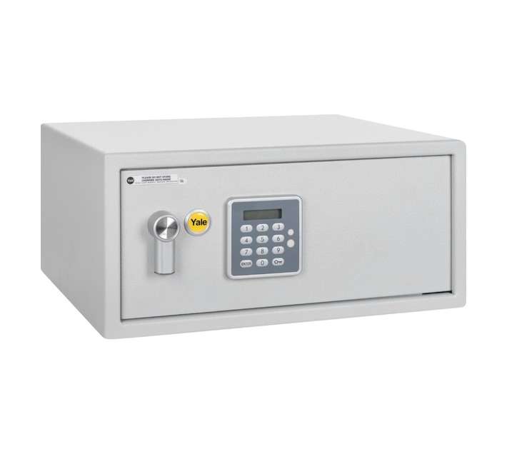 Yale YTSL/200/DB1 Laptop Security Safe with Alarm - White (385 x 370mm)