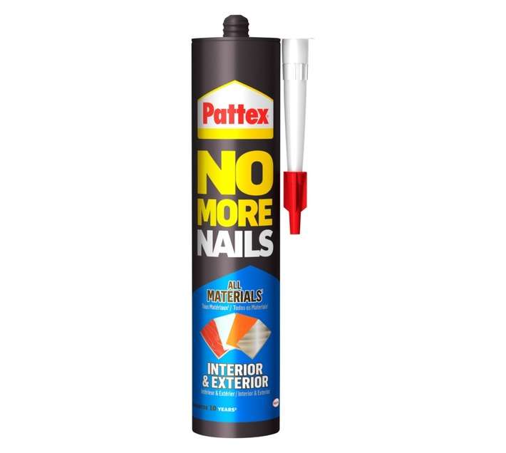 Pattex No More Nails Interior and Exterior Construction Adhesive (450g)