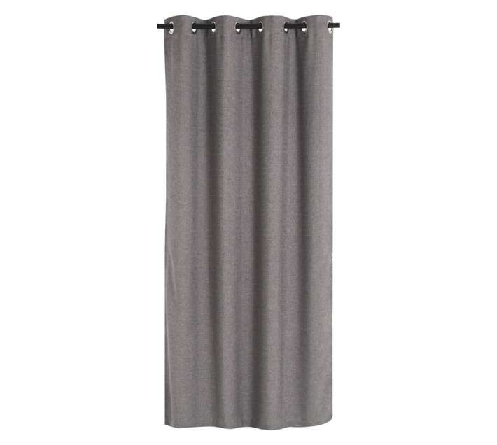 Design House Sublime Eyelet Curtain - Antique Silver (2300 x 2500mm)