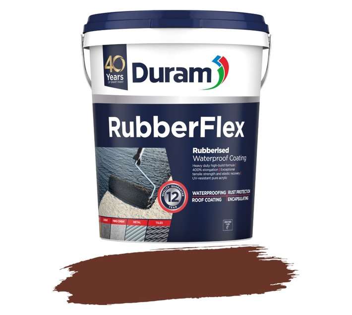Duram Rubberflex Waterproofing - Red (20L)
