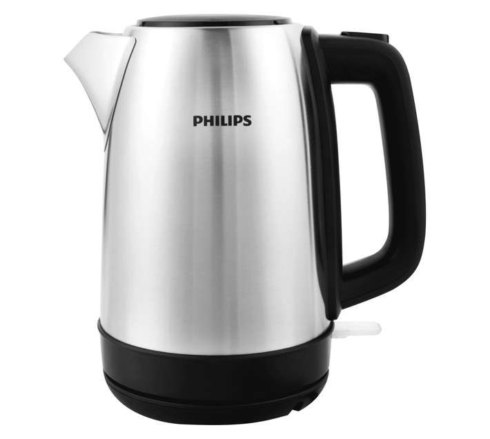 Philips Daily Collection Stainless Steel Cordless Kettle - Silver (1.7L)