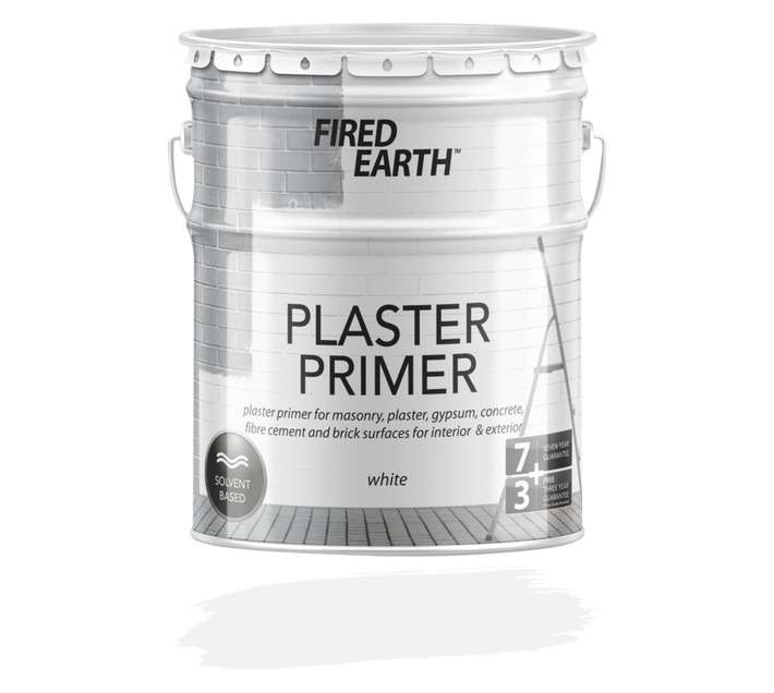 Fired Earth Solvent Based Plaster Primer - White (20L)